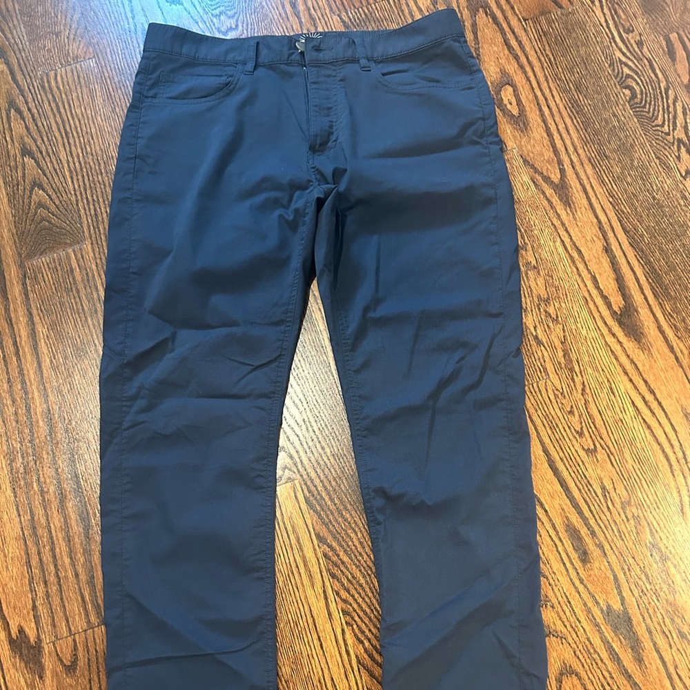 Faherty Navy Blue Men's Pants